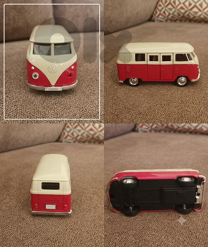 welly volkswagen metal bus