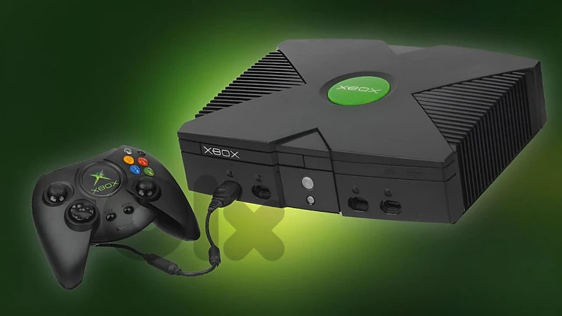 Original Xbox OG 2001 + 2 controllers + Game