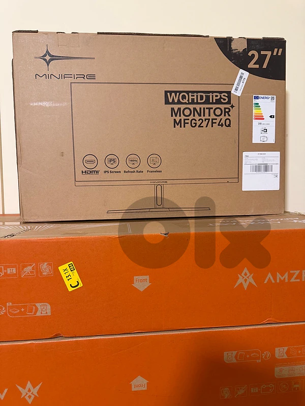 MONITOR MINIFIRE 27 INCH 180HZ IPS FRAMELESS 1 YEAR WARRANTY