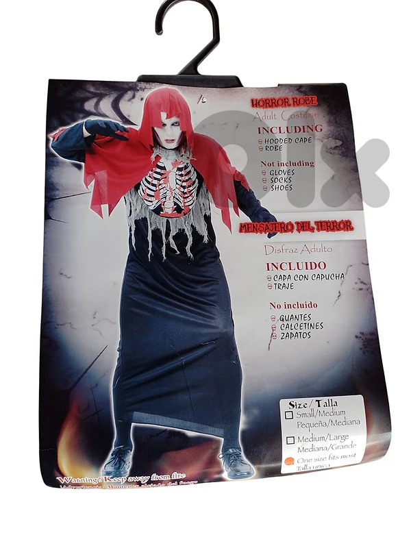 Halloween adult costume horror robe