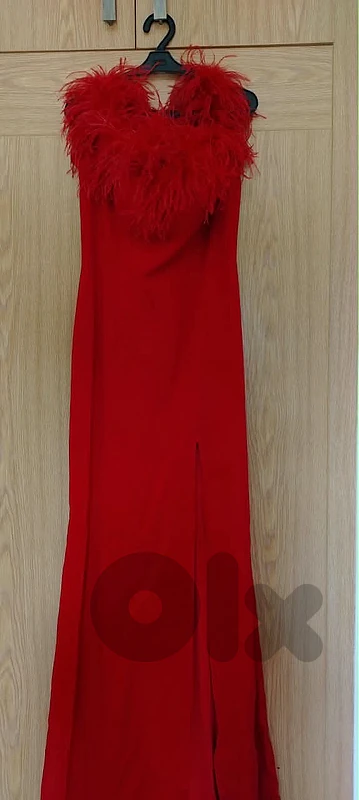 stunning red dress