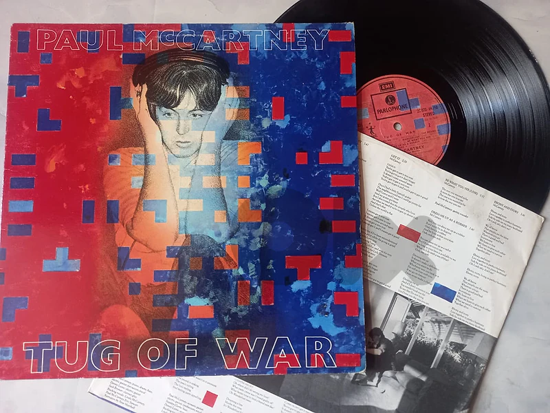 Paul McCartney – Tug Of War vinyl album