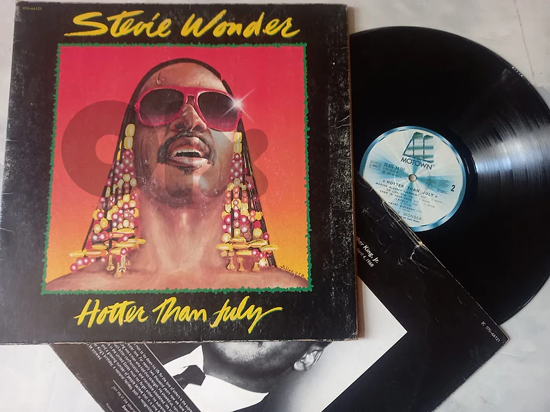 Stevie Wonder – Hotter Than July vinyl album