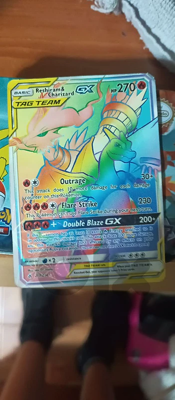 Reshiram & Charizard Gx