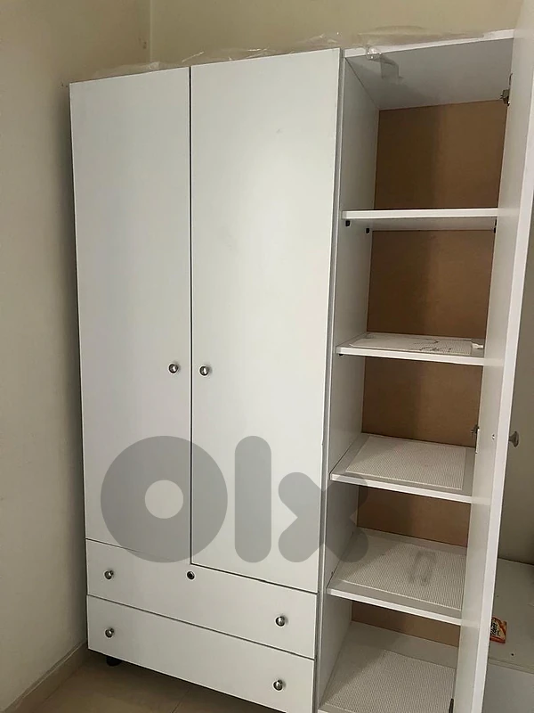white closet