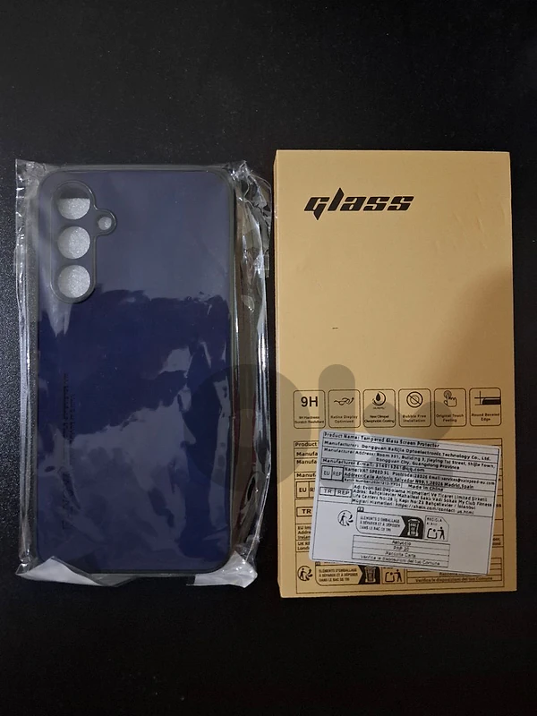Samsung A54 5G cover + 5 screen protectors