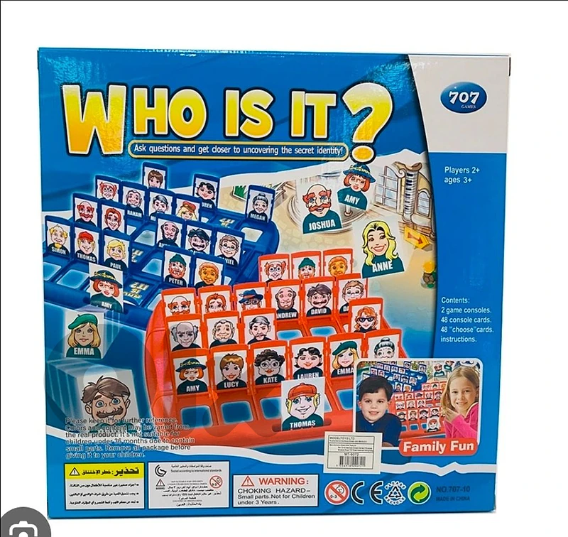 Title: 🎲 Character Guessing Board Game – New & Fun Family Game 🎯