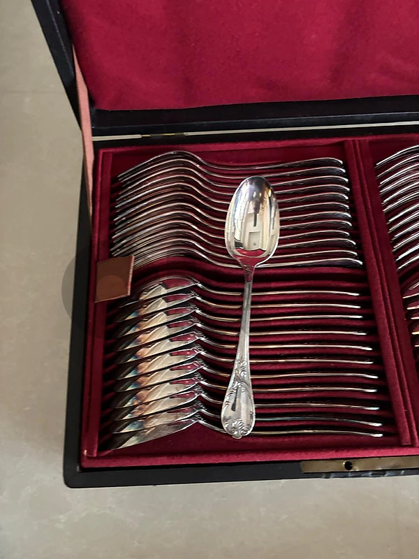 Christofle marly,complete set,110 pieces with boxes