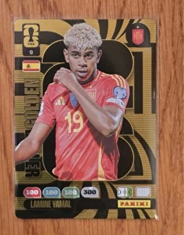 Lamine Yamal golden baller card [#9]