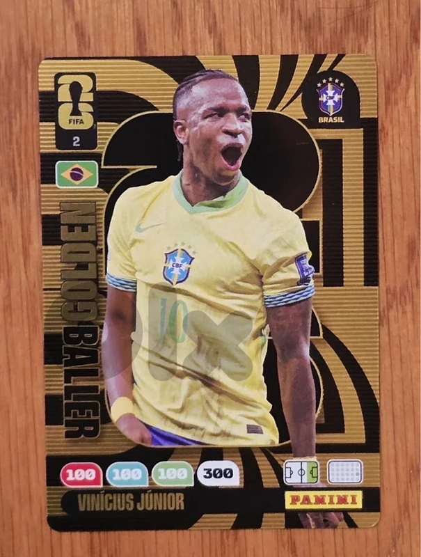 Vini Junior golden baller card [#2]