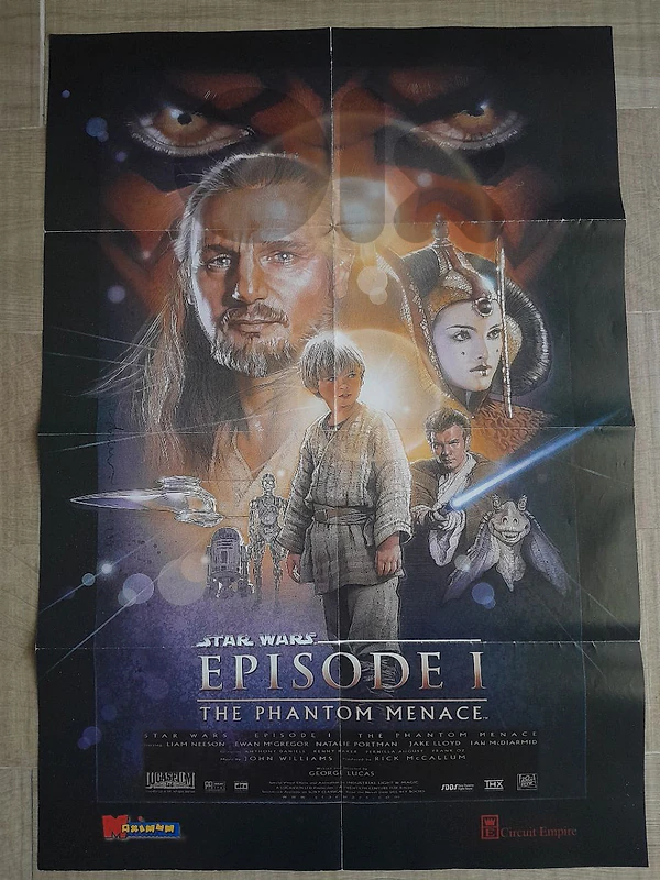 double-sided poster Starwars / Ferrari