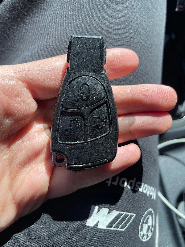 original mercedes key never used