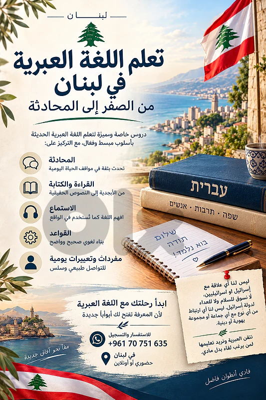 Modern Hebrew lessons