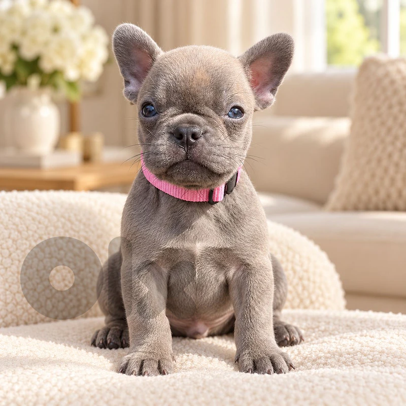 French Bulldog Blue Fawn Puppy – Rare Color