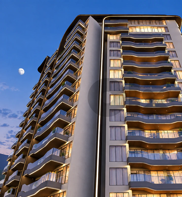 Luxury Studio for Sale in Dubai | Cooled-Outdoor Sunken Balcony