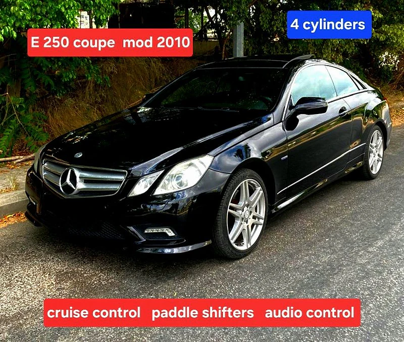 Mercedes-Benz E 250 4 cylinders شبه جديدة Mercedes-Benz E 250 4 cylinders شبه جديدة