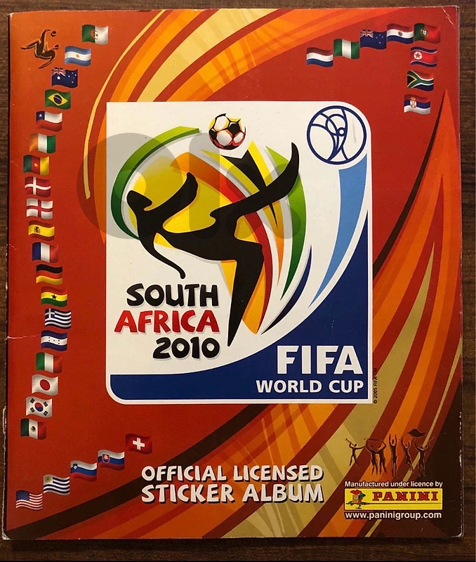 fully complete panini 2010 album