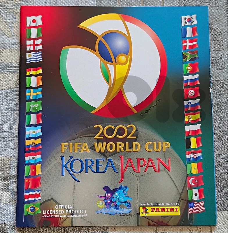 complete panini album 2002