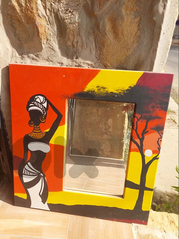 painted mirror