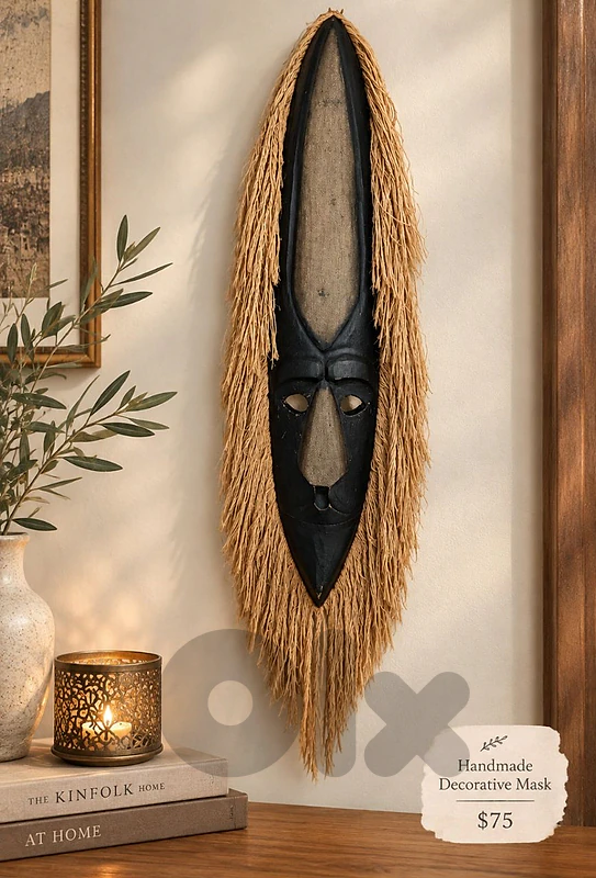 hand made wood decoration