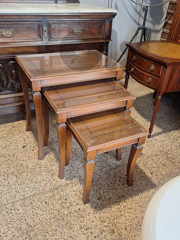 set of 3 tables
