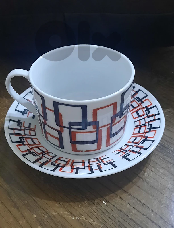Tea cups. new. not used. 6 pieces. فناجين شاي  قطع٦