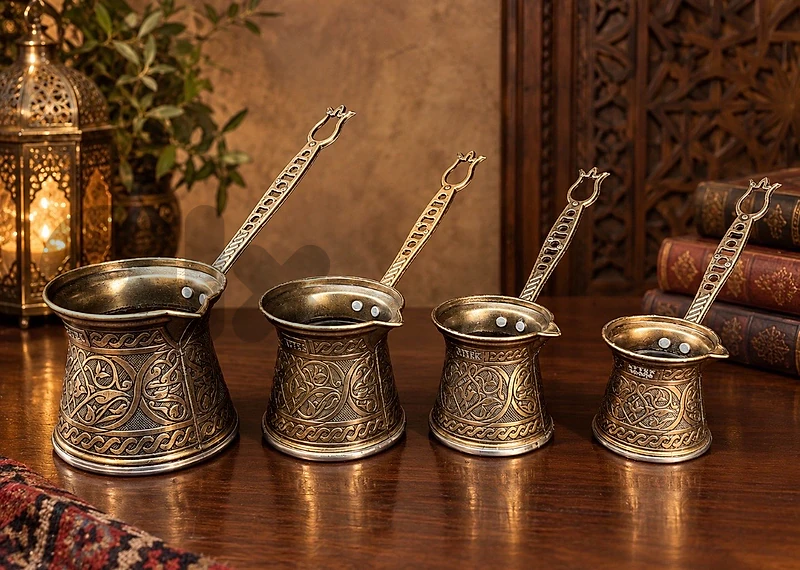 طقم ركاوي ٤ قطع برونزي ثقيل ولا اروع طقم ركاوي ٤ قطع برونزي ثقيل ولا اروع