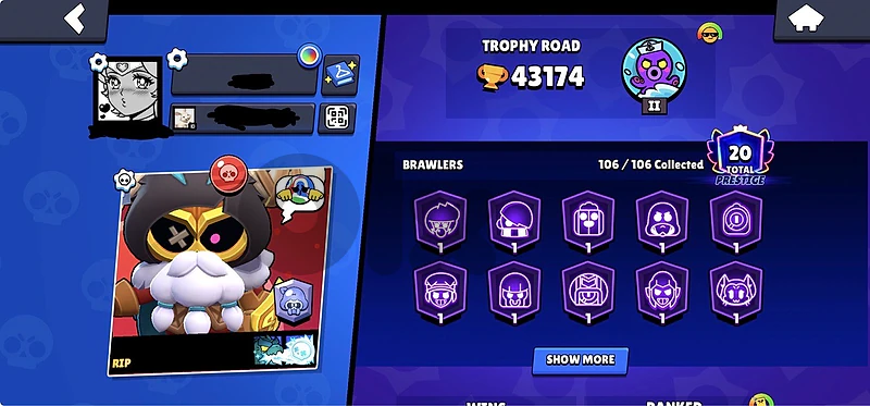 brawl star account for sale