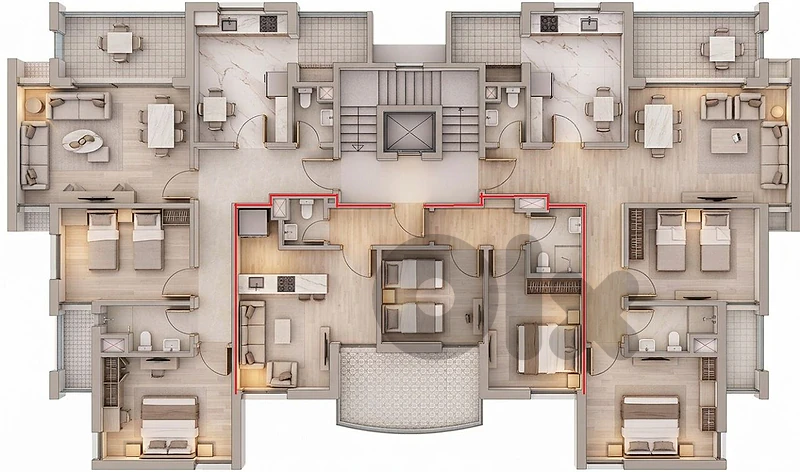 Apartments for Sale in Zouk Mikael (Facility Payment)