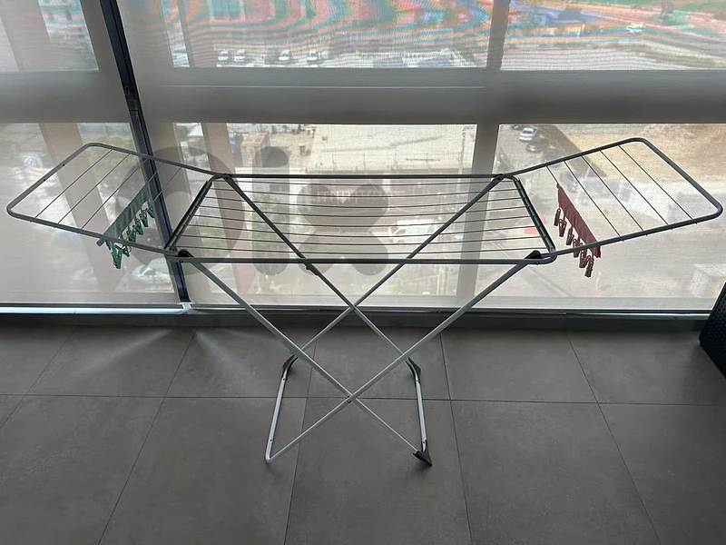 Foldable Winged Drying Rack with Sock Hangers