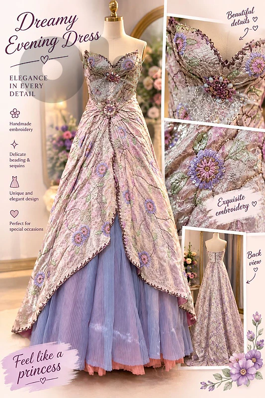 فستان شبينة Maid of Honor Dress