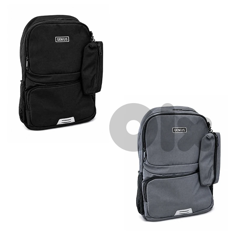 Genius Everyday Use Backpack 17 Inch - حقيبة ظهر جينيوس