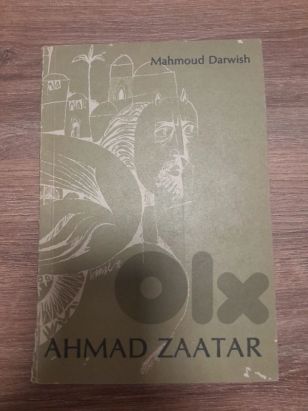 Rare "Ahmad Zaatar" is a long poem by  poet Mahmoud Darwish