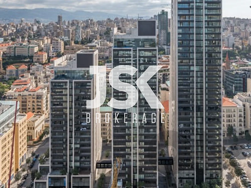 L20846 Apartment with City View For Sale in 3Beirut Downtown