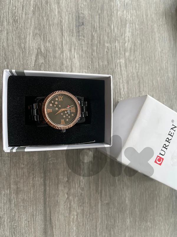 curren watch never used