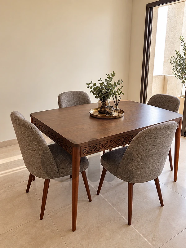 New dining room, Table and 4 chairs