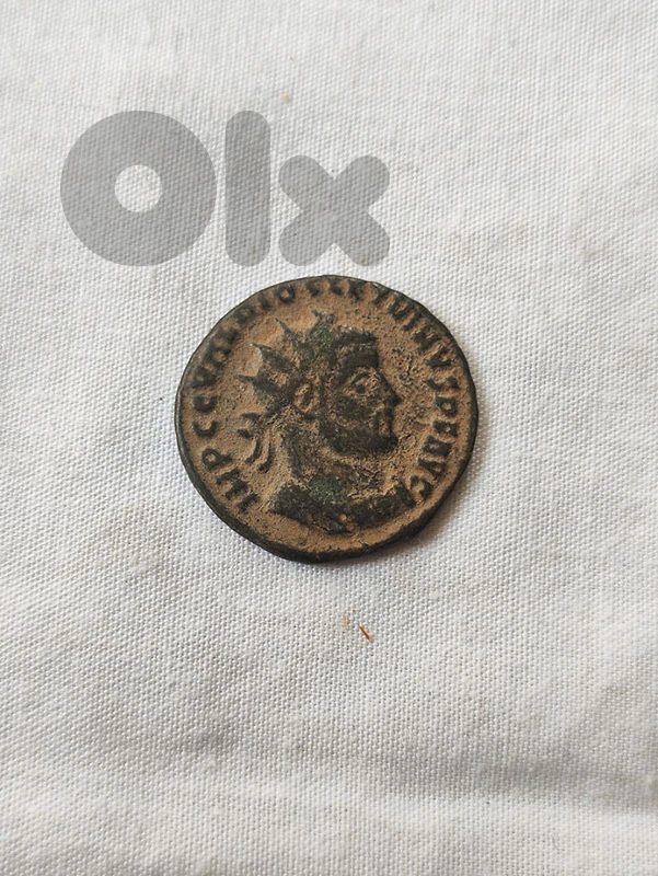 Roman Coin Maximian  Roman Emperor: 286-305, 307-308 & 310 A.D.
Bronze