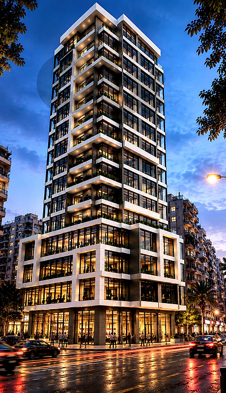 Apartment for sale in Gefinor / Under construction/Pool