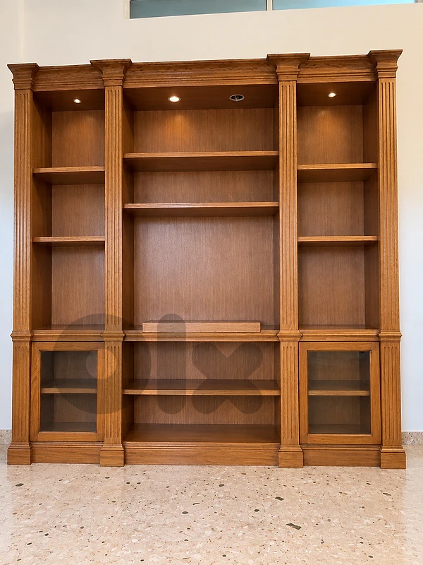 Oak (Sondian) TV Wall Unit / Display Cabinet  – Sawfar