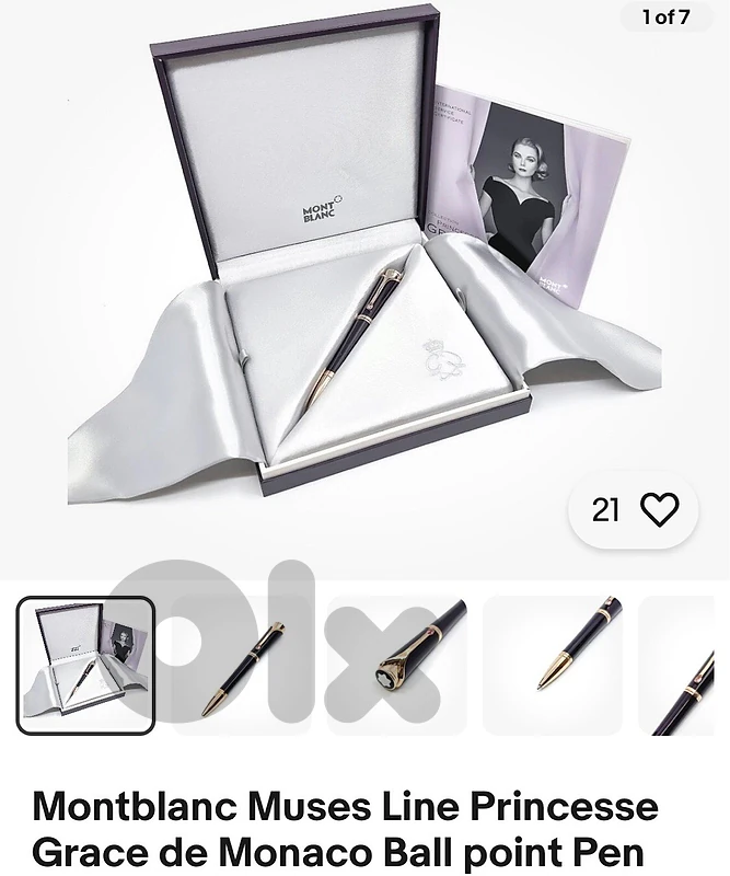 Pen Montblanc Muses line princess Monaco original with box made France