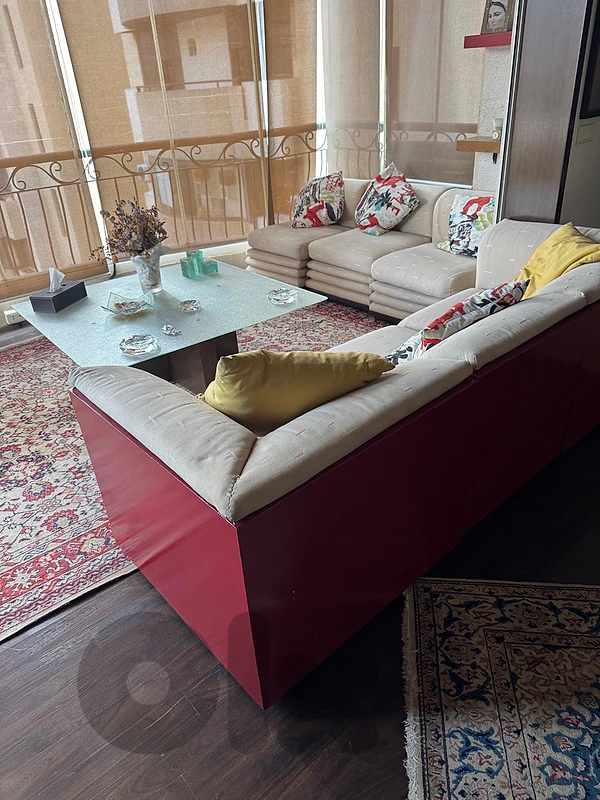 : Sofa Set (6 Seats) + Coffee Table – Needs Upholstery
