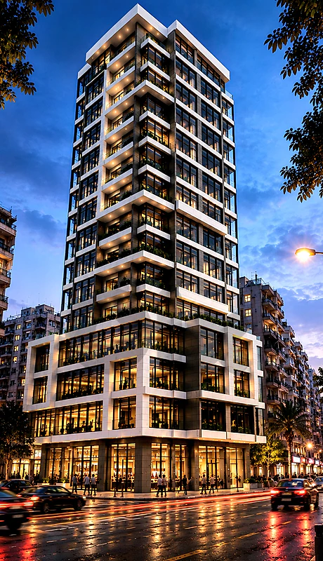 Apartment for sale in Gefinor / Under construction/Pool