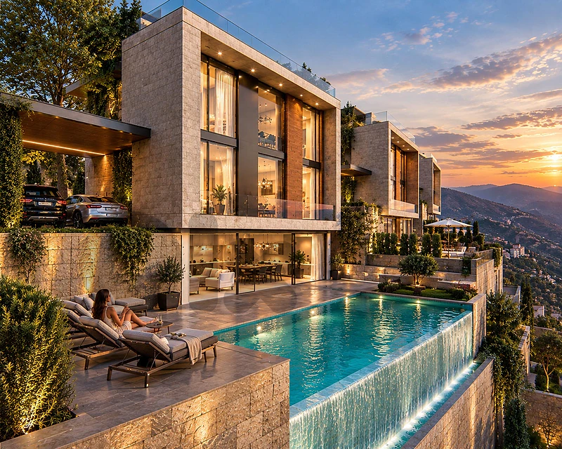 Ajaltoun Private Pool Villa | Under Construction