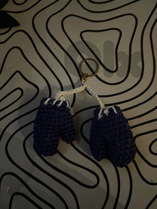 crochet keychain