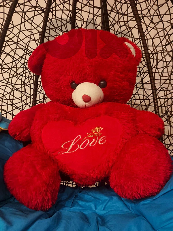 Big Red Teddy Bear