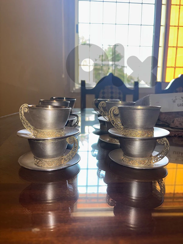 دزينة فناجين قهوة انتيك