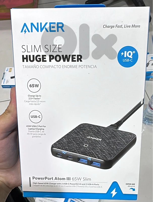 Anker PowerPort Atom III 65w Slim A2046K11