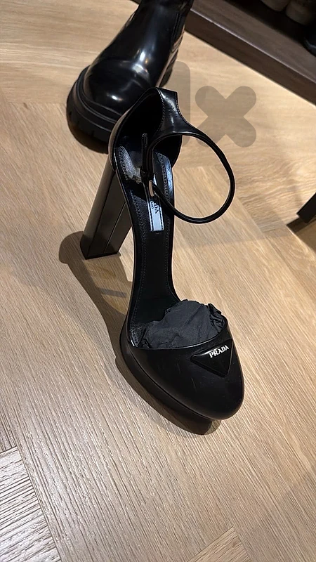 Prada Black Heels Prada Black Heels