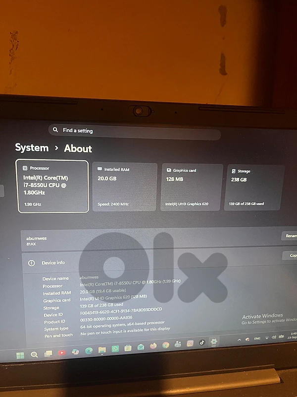 lenovo 20 ram bse3er rametu bas