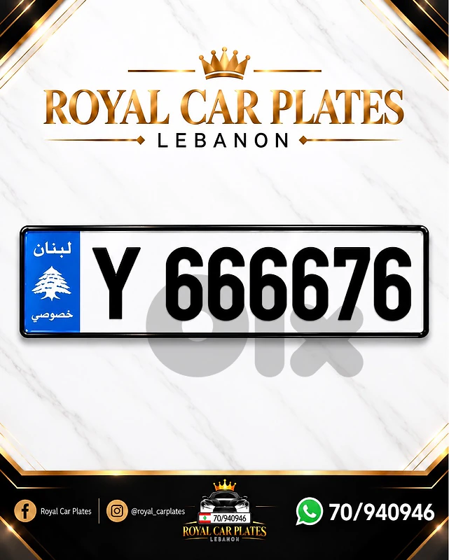 Y 666676   plate number for sale